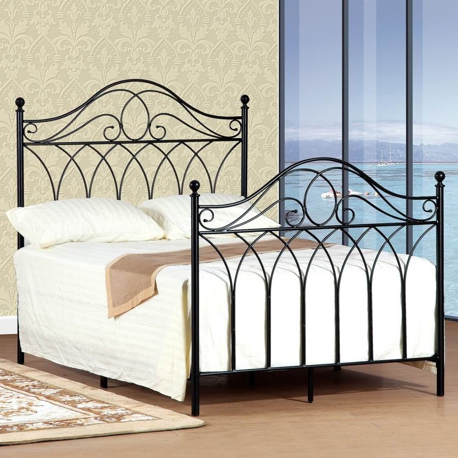 Williams Home Furnishing Full size Black Headboard And Footboard Set Black Size Full