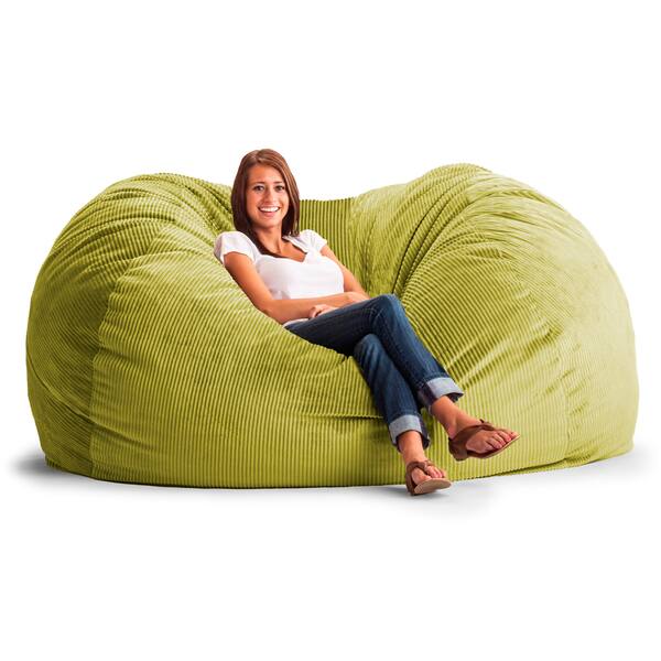 Fufsack Wide Wale Corduroy 7 Foot L Bean Bag Chair Fufsack Wide Wale Corduroy 7 Foot L
