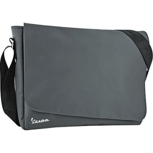 Vespa Nylon Messenger Bag Gray