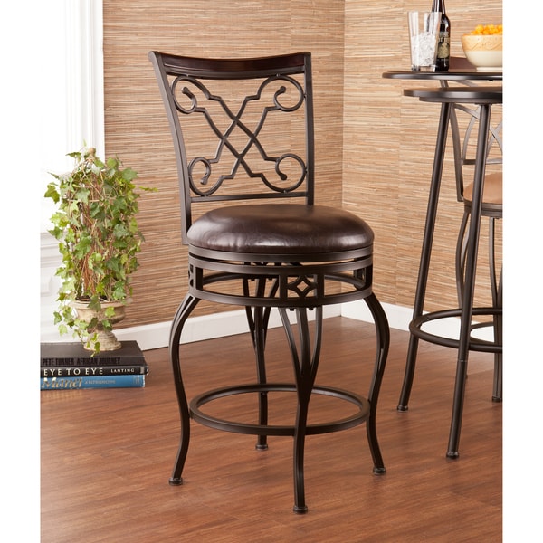 Upton Home Warrington Swivel Counter Stool Upton Home Bar Stools