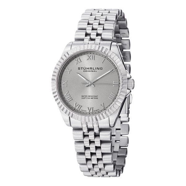 Stuhrling Original Women's Lady Coronet Swiss Quartz Stainless Steel Bracelet Watch Stuhrling Original Women's Stuhrling Original Watches