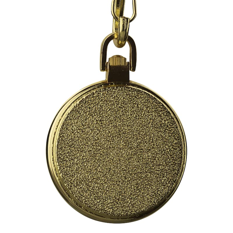 August Steiner Men's JFK Coin Pocket Watch - GOLD