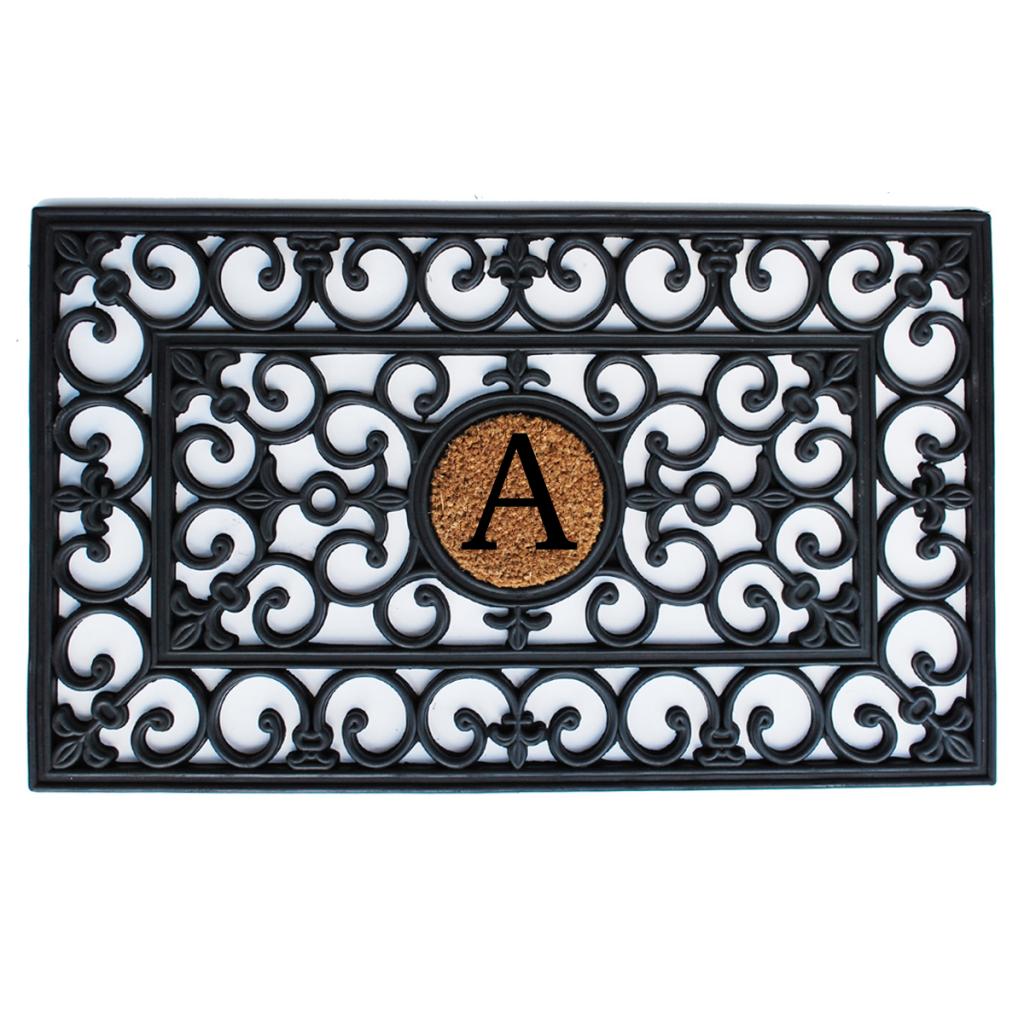 Rubber Monogrammed Doormat (16 X 26)