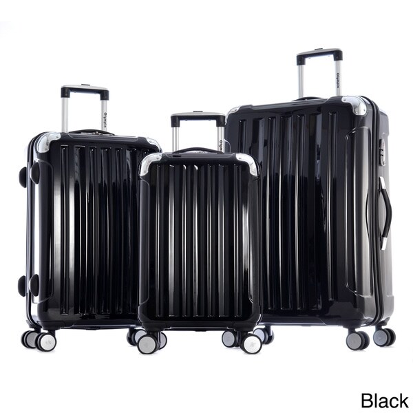 Olympia 'Stanton' 3-piece Hardside Spinner Luggage Set - 15506203 ...
