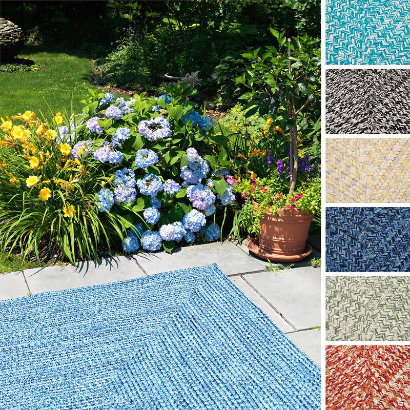 Ocean's Edge Braided Indoor/ Outdoor Area Rug Bed Bath & Beyond 8166556