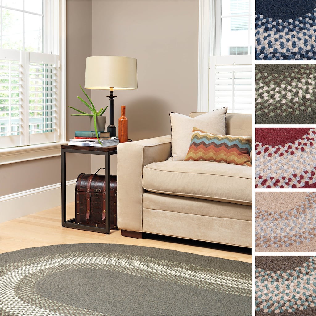 Colonial Mills Cozy Cabin Braided Reversible Indoor Area Rug