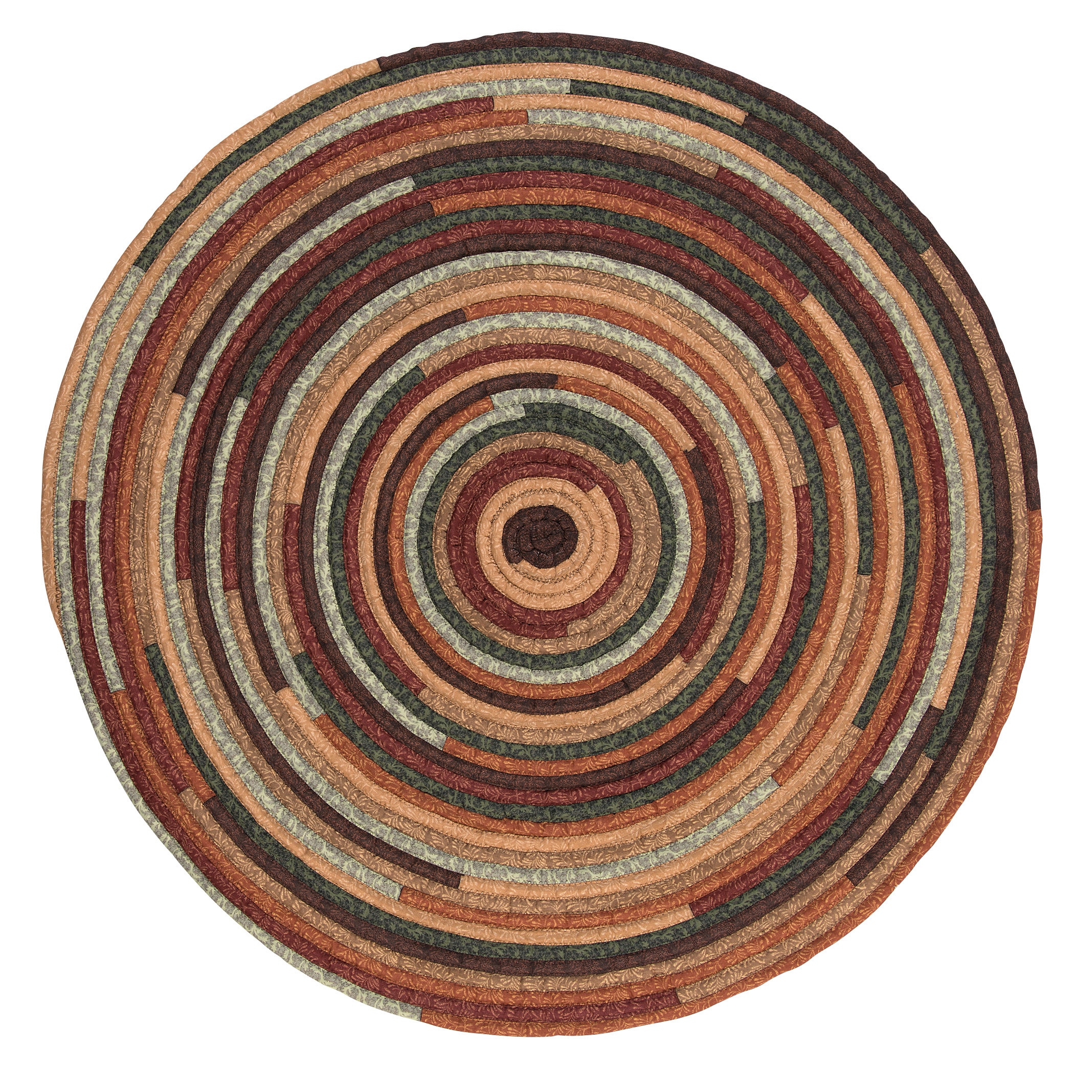 Artisan Multicolored Area Rug (6 Round)