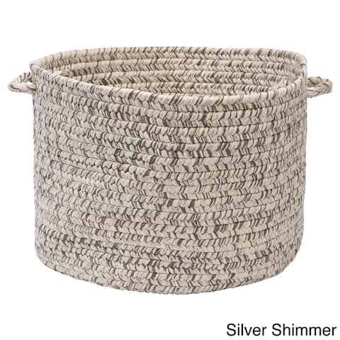 'Canyon' 18-inch Tweed Braided Basket