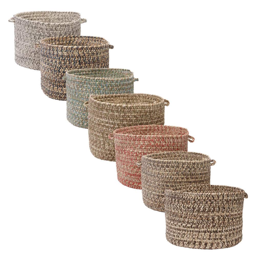 'Canyon' 14-inch Tweed Braided Basket