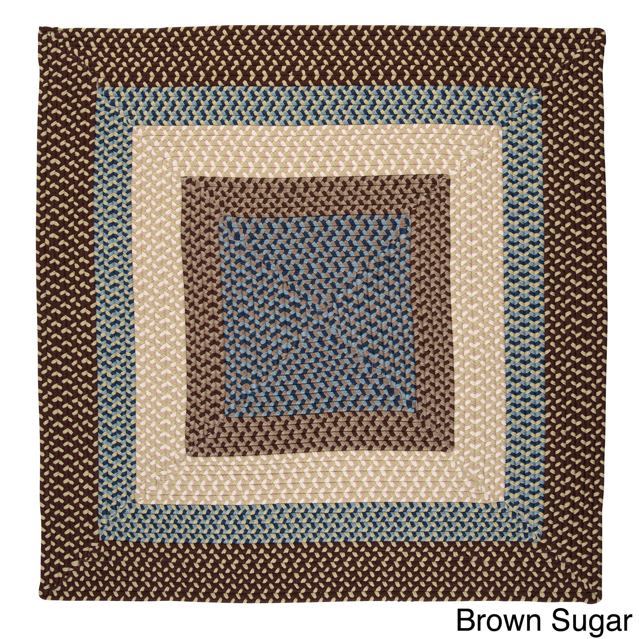 Color Market Indoor/ Outdoor Area Rug (6 X 6)