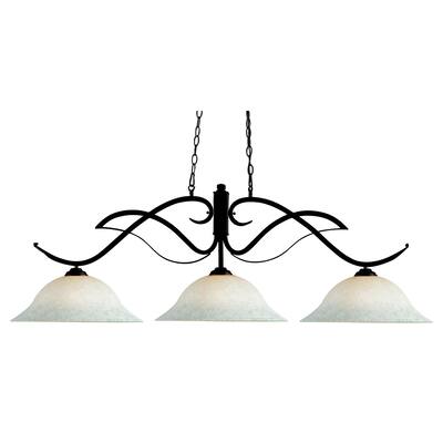 Phoenix Bronze 3-light Billiard