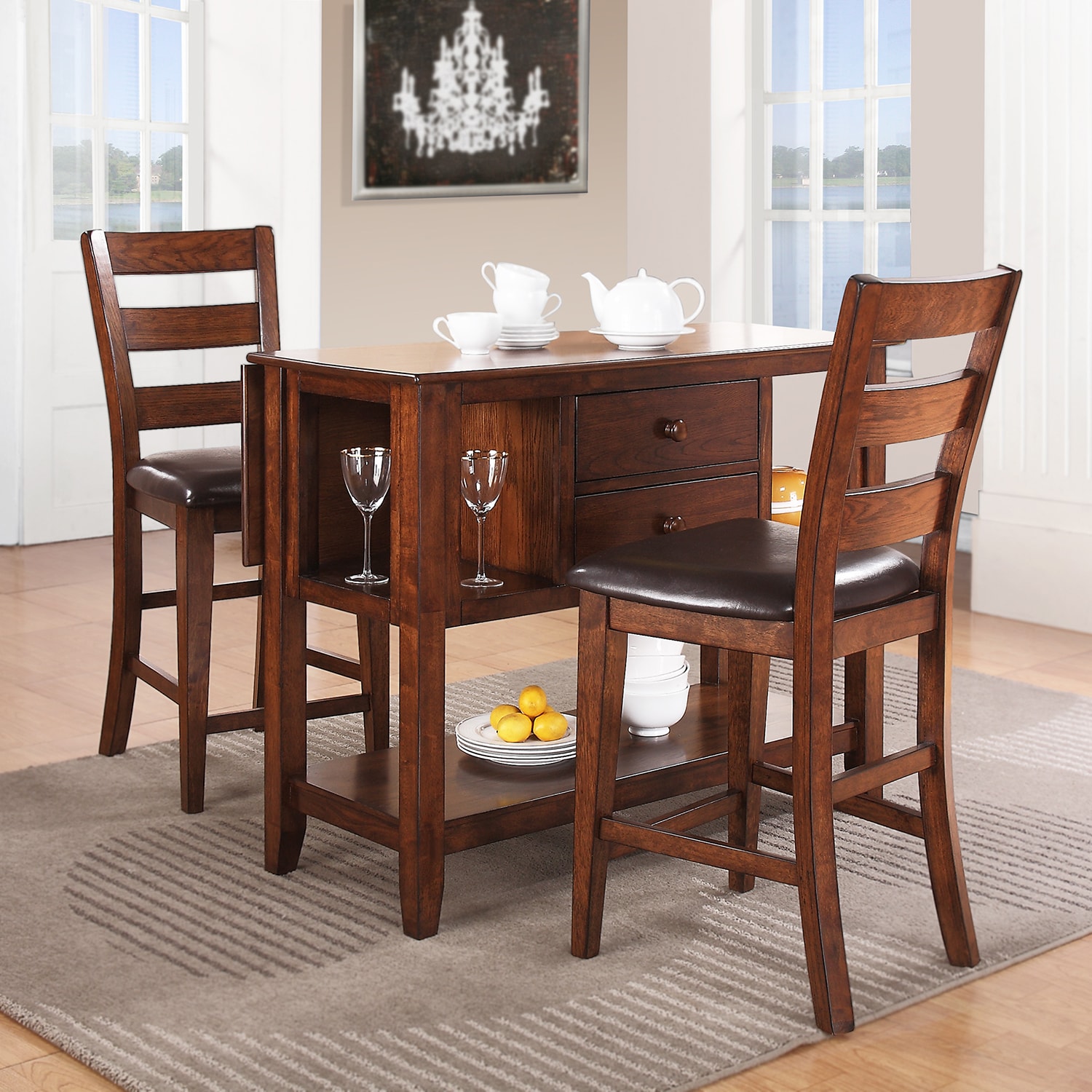 antrim drop leaf dining table