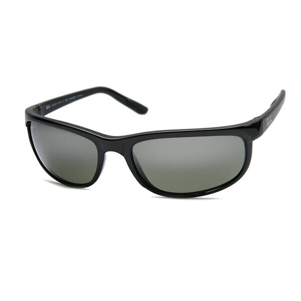 Shop Ray Ban Men S Predator 2 Glossy Black Sunglasses On Sale Overstock