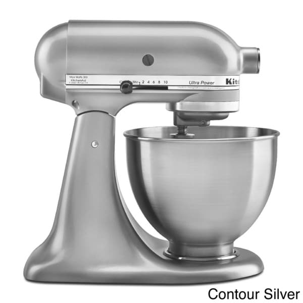 KitchenAid RRK150SM Silver Metallic 5 quart Artisan Tilt Head Stand