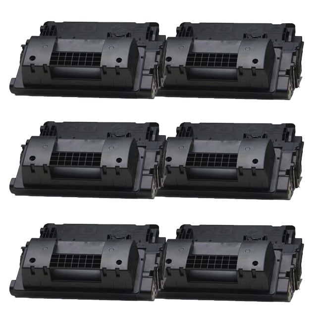 Hp Cc364a (64a) Black Compatible Laser Toner Cartridge (pack Of 6)