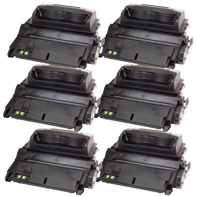 Hp Q5942a (42a) Compatible Black Laser Toner Cartridge (pack Of 6) (BlackPrint yield 10,000 pages at 5 percent coverageNon refillableModel NL 6x HP Q5942A TonerThis item is not returnable  )