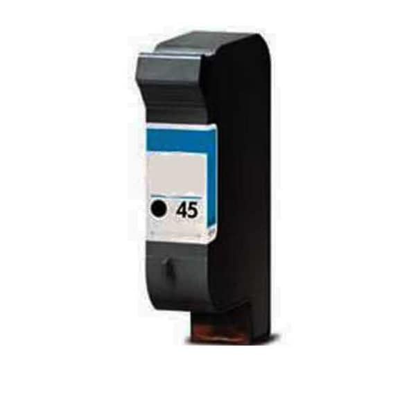 Shop HP 51645A (HP 45) Black Compatible Ink Cartridge - Free Shipping ...