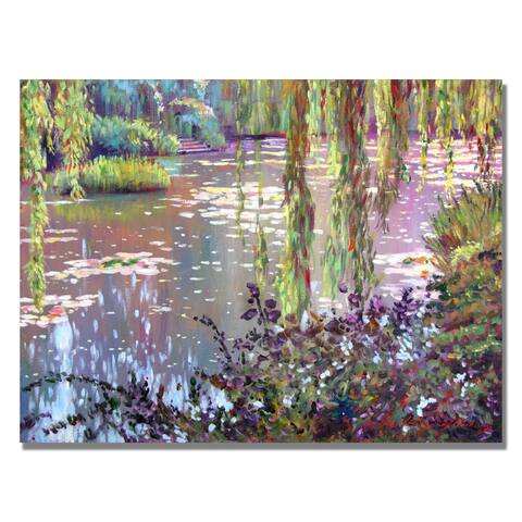 David Lloyd Glover 'Homage to Monet' Canvas Art