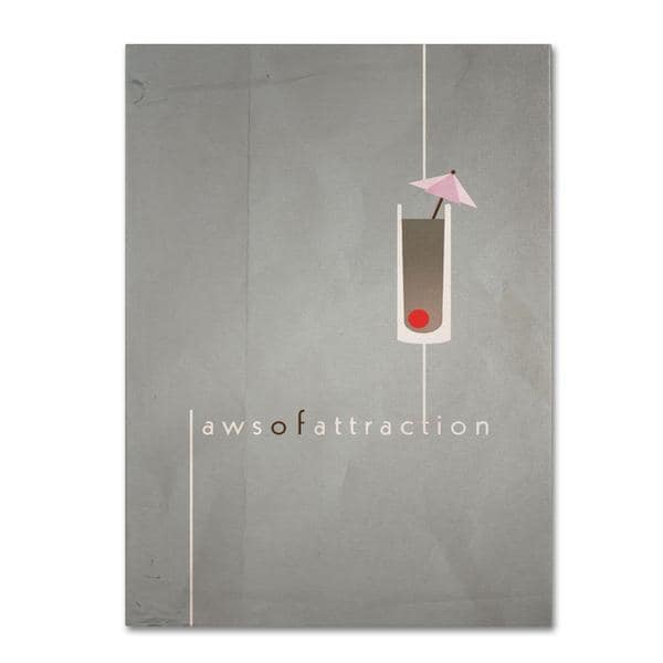 Megan Romo 'Laws of Attraction' Canvas Art Trademark Fine Art Canvas