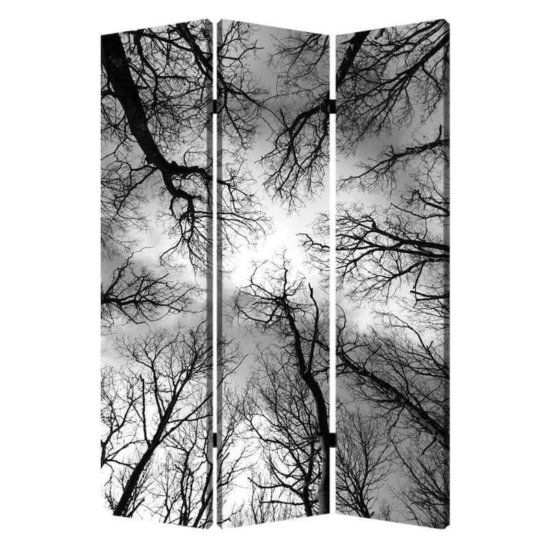 Forest 3-Panel Canvas Screen
