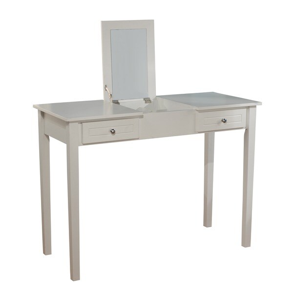 Simple Living Audrey Wooden Vanity Desk Free Shipping Today