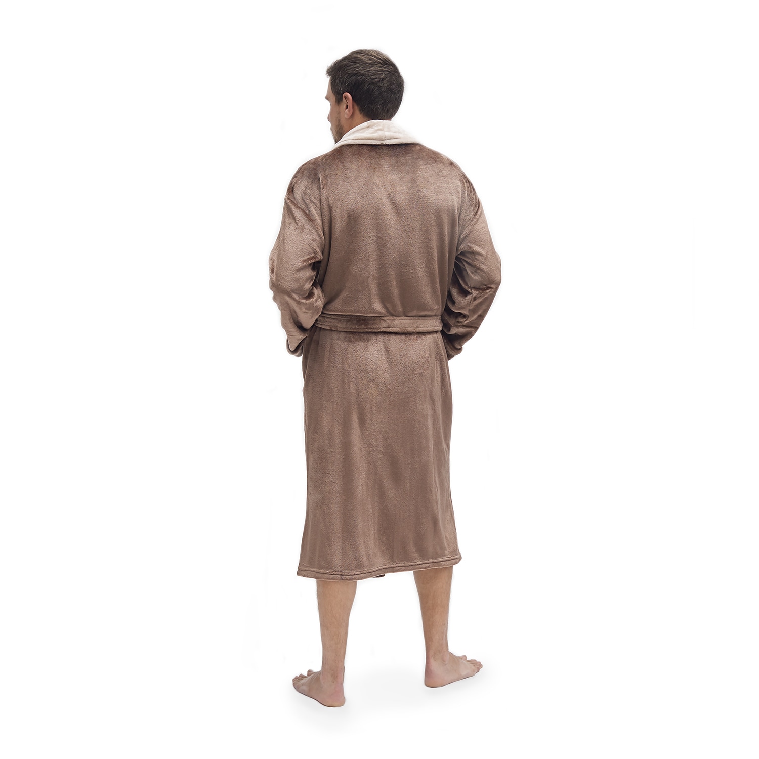 mens brown dressing gown Vintage 1910s 20s Mens Dressing Gown Brown Velvet Size M  Poppy's Vintage  Clothing