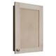 Recessed 22-inch Unfinished In the Wall Frameless Medicine Cabinet ...