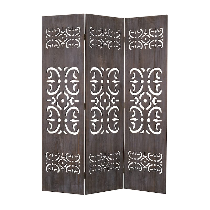 Shinto 3-Panel Wood Screen (China)