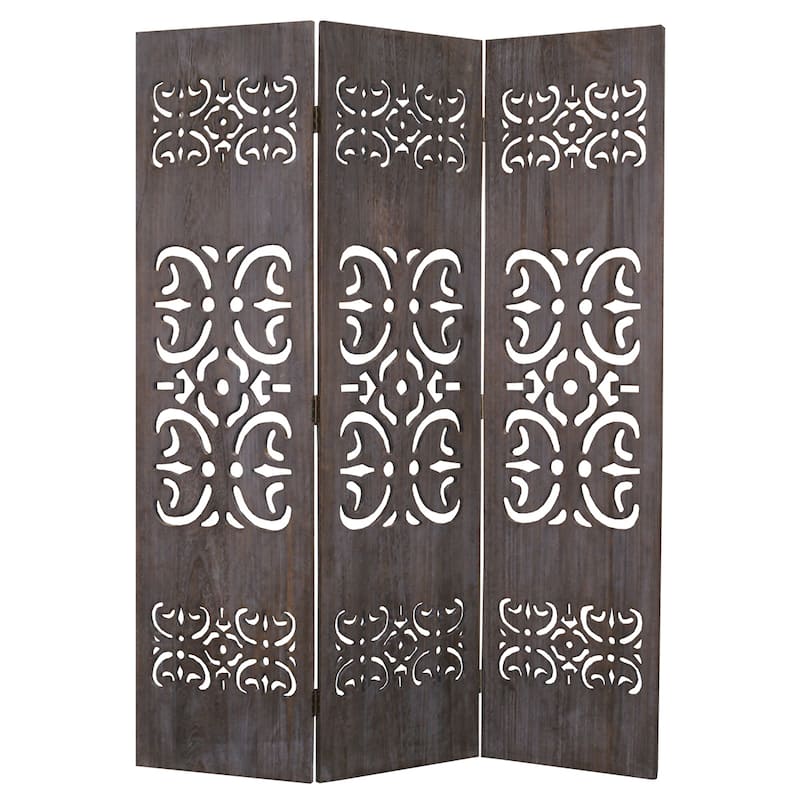 Shinto 3-Panel Wood Screen (China)