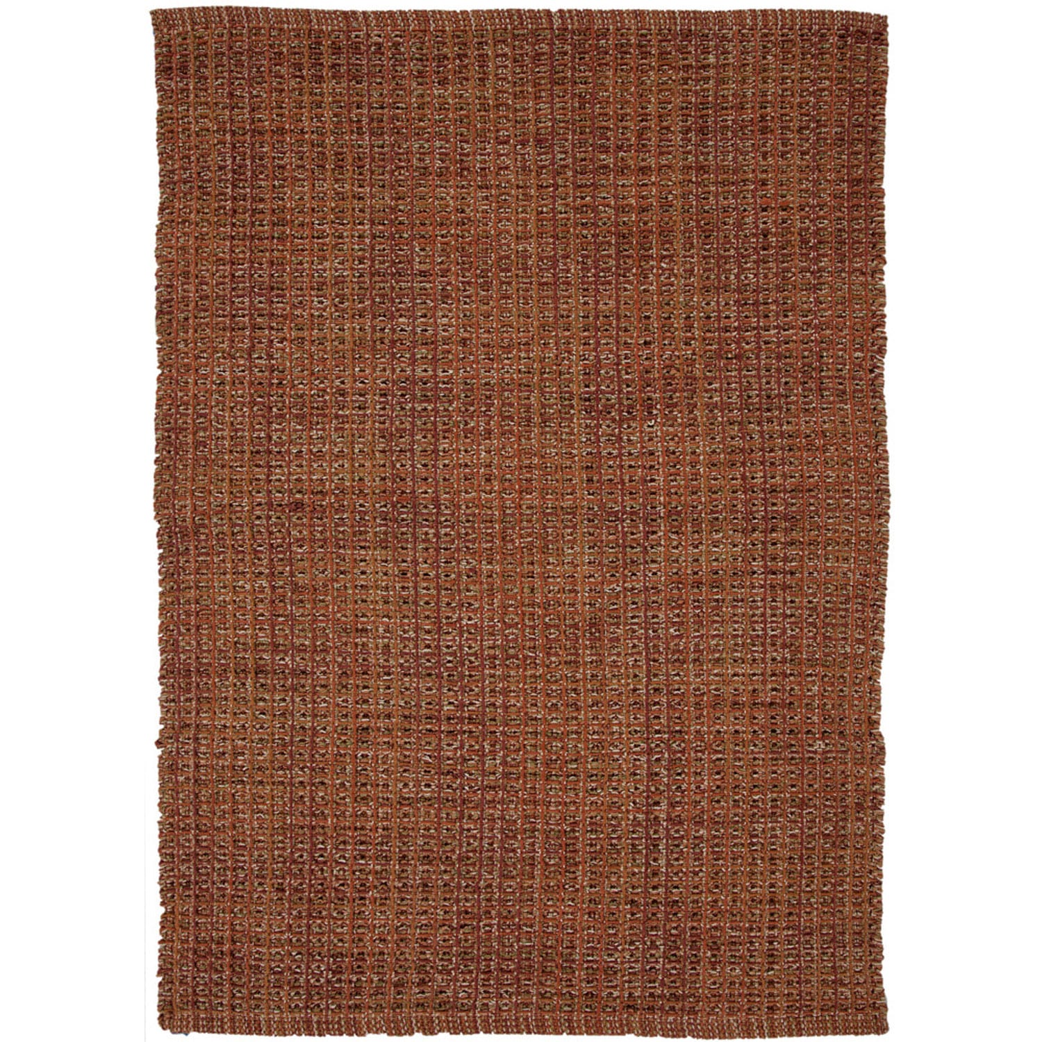 Handwoven Naturals Stripe Pattern Multicolor Cotton Rug (2 X 3)