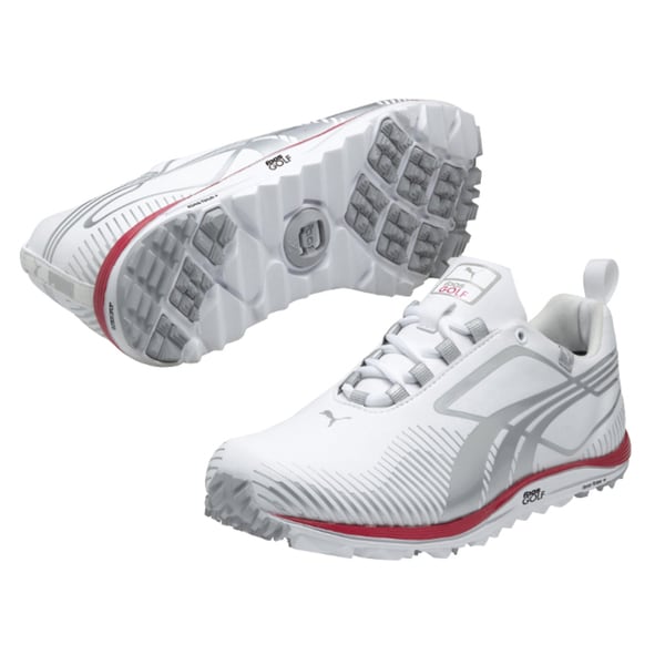 Shop Puma Women's White Faas Lite Spikeless Golf Shoes - Free Shipping ...