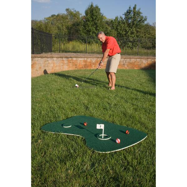 Shop Putt A Bout Aqua Golf Floating Putting Green Free Shipping