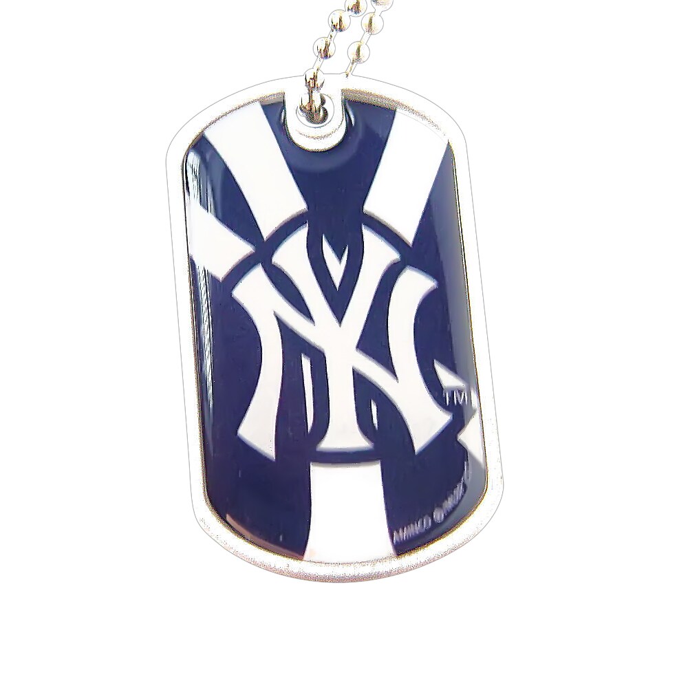 yankees dog tag