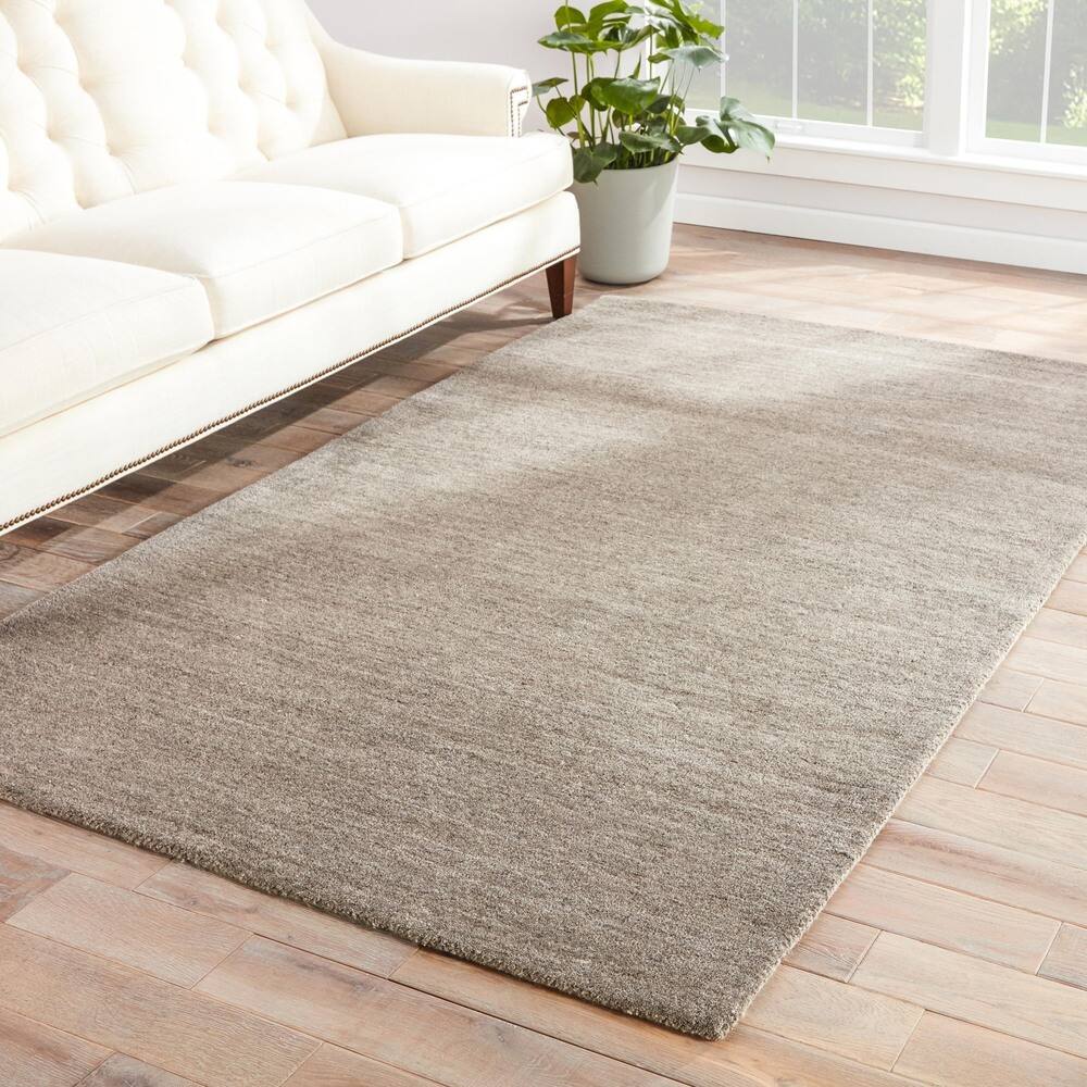 Silas Handmade Solid Area Rug