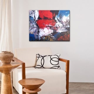 Ready2HangArt 'Abstract' Modern Canvas Wall Art - Bed Bath & Beyond ...