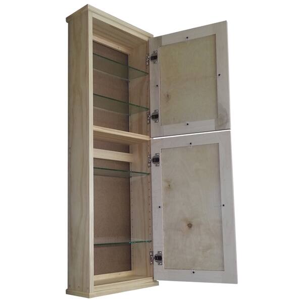 Shop Shaker Series 42 Inch Unfinished On The Wall Cabinet Overstock 8178163