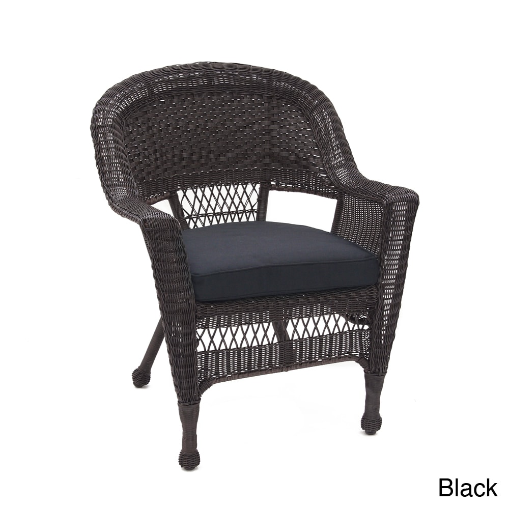 Shop Espresso Wicker Chair Overstock 8179174