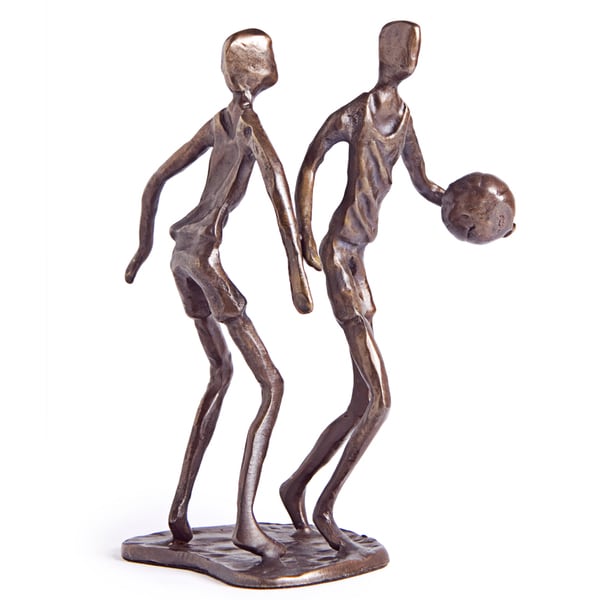 Shop Basketball Players Bronze Sculpture Free Shipping On Orders Over
