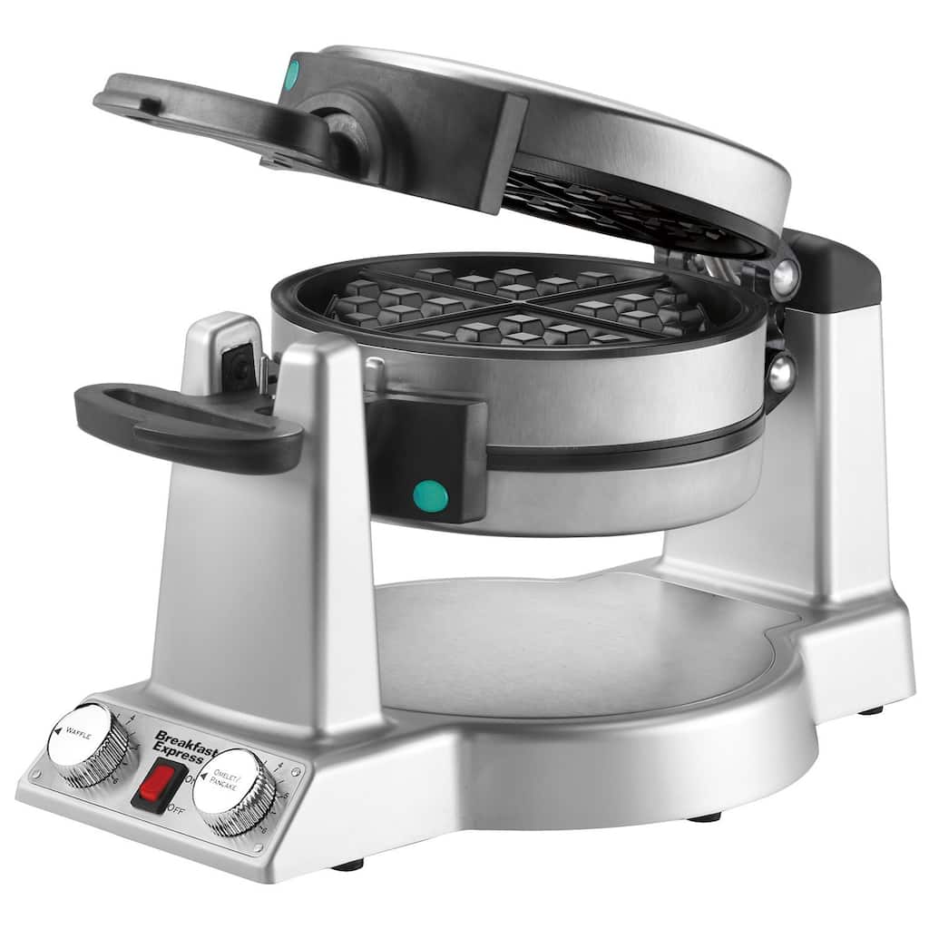Waring Stainless Steel Belgian Waffle and Omelet Maker - Stainless Steel