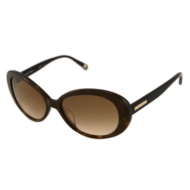 Nine West Womens Nw505s Oval Tortoise Sunglasses