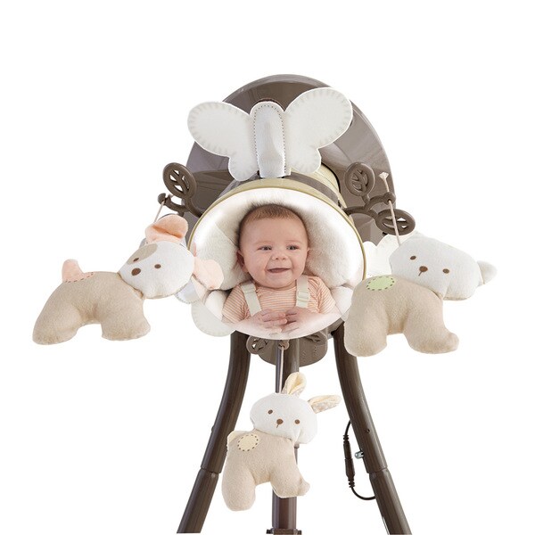 fisher price my little snugapuppy cradle and swing