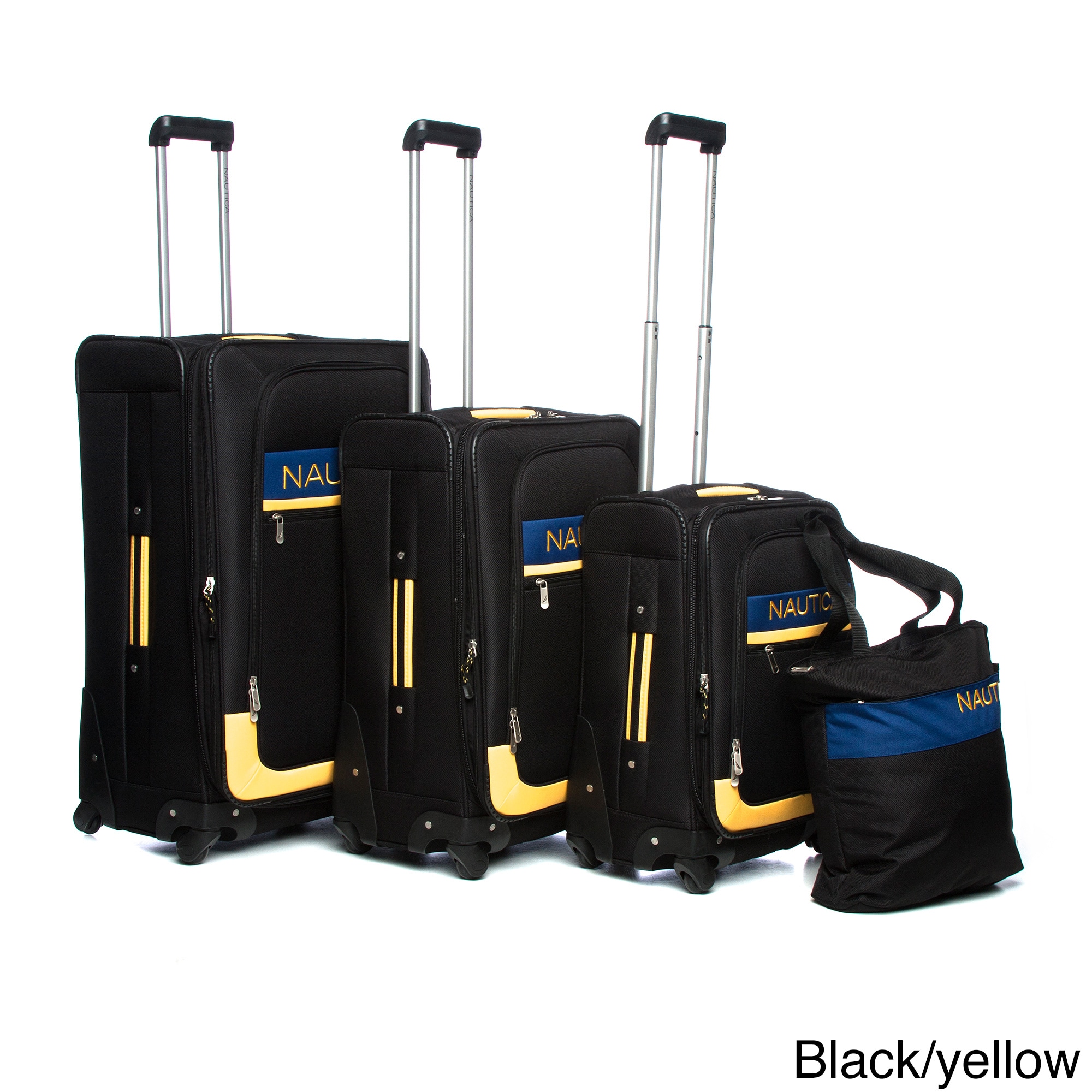 Nautica Rhumb 4 piece Expandable Spinner Luggage Set