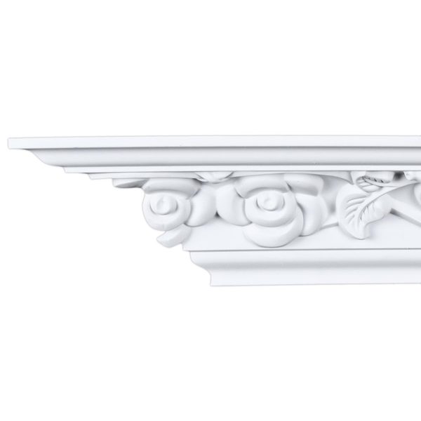 Shop 4.5inch Floral Crown Molding (Pack of 8) Free Shipping Today