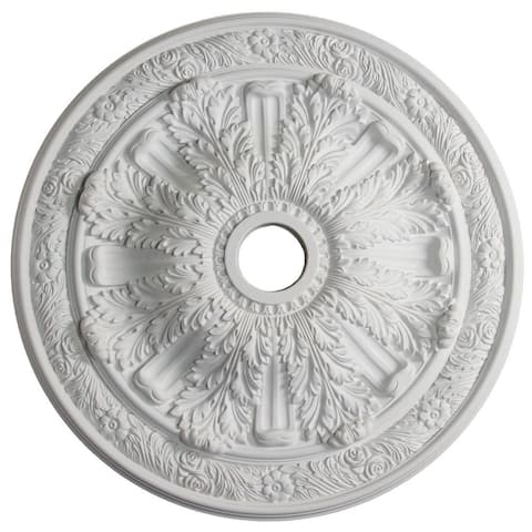 30-inch Floral Acanthus Ceiling Medallion
