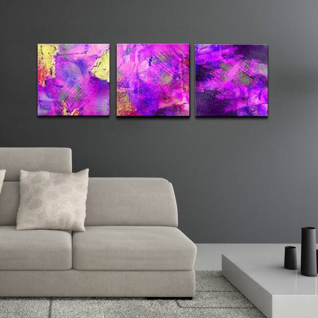 Ready2HangArt 'Abstract' 3-piece Gallery-wrapped Canvas Wall Art Set