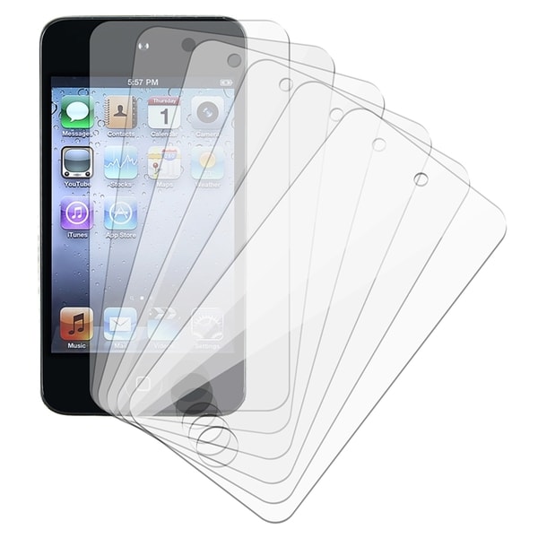 INSTEN Clear Screen Protector for Apple iPod touch 4 (Pack of 6)