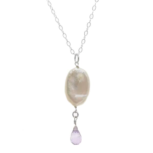 ASHANTI Pink Amethyst Natural Gemstone Sterling Silver Handmade Pendant ASHANTI Pink Amethyst Natural Gemstone Sterling Silver Handmade Pendant