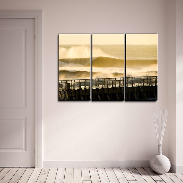 Nicola Lugo 'Surf Photography' Canvas Art 3-piece Set