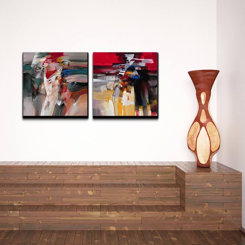 Ready2HangArt 'Abstract' 2-piece Gallery-wrapped Canvas Wall Art