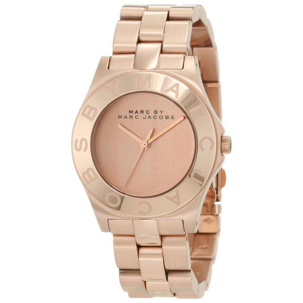 Marc Jacobs Women's MBM3127 Blade Rose Gold-tone Watch